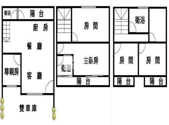 中．潮州雙車清水美墅*獨家*房屋室內格局與周邊環境