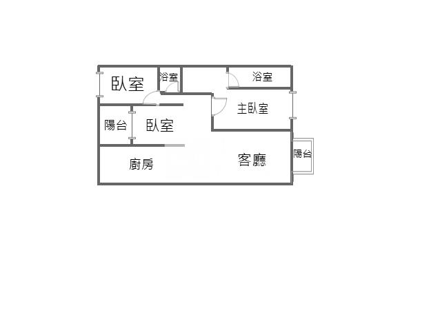 華勛低總價 三房公寓房屋室內格局與周邊環境