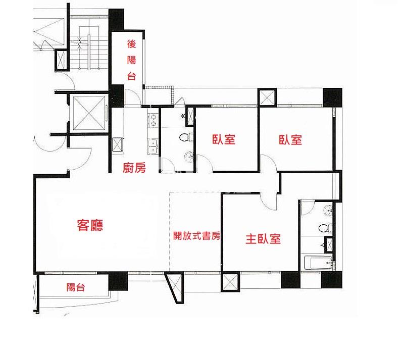 竹北遠百旁絕美3+1房雙車豪邸房屋室內格局與周邊環境