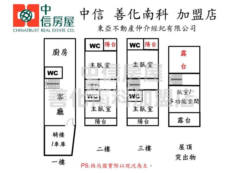 善化中山路全新間間套房傳統車墅房屋室內格局與周邊環境