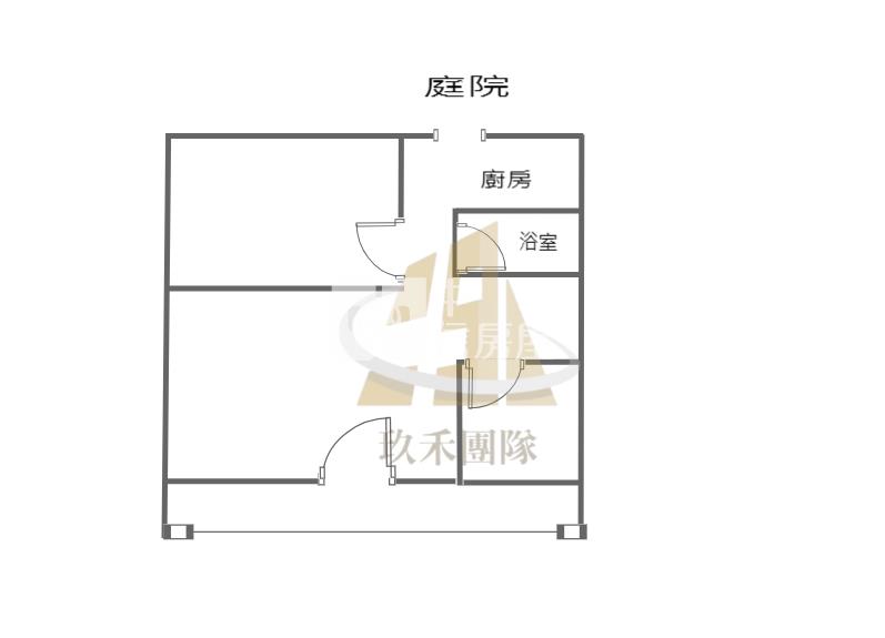 【玖禾】近大園國小2+1房挑高一樓庭院宅房屋室內格局與周邊環境