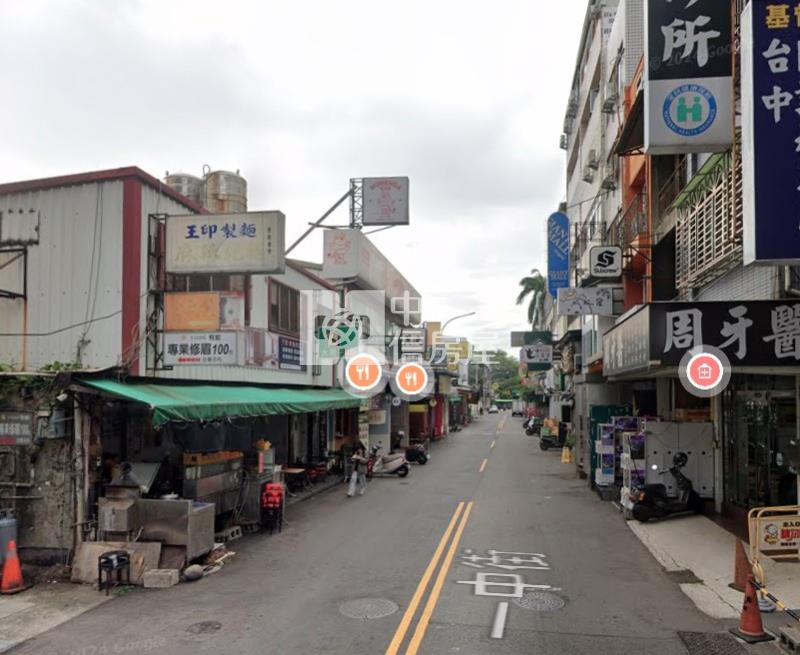 北區正一中黃金透店房屋室內格局與周邊環境