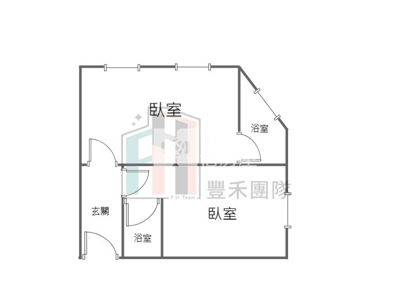 【豐禾】中原電梯4套房房屋室內格局與周邊環境