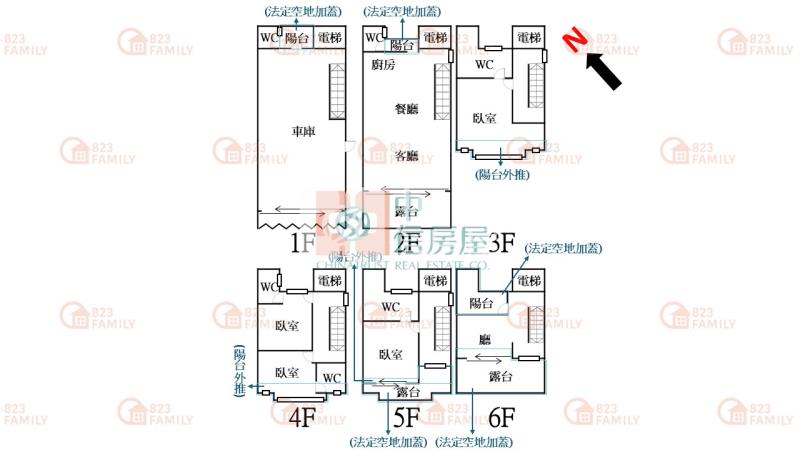 正14期大面寬雙車電梯別墅房屋室內格局與周邊環境