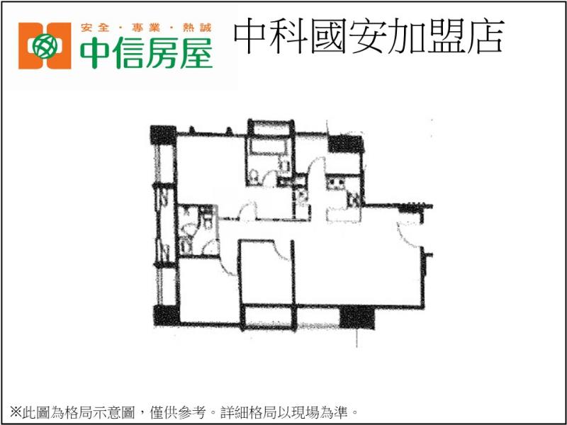 仁山潮尚居3房平車房屋室內格局與周邊環境