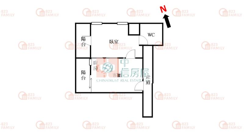 低總價文心崇德高樓三面採光無限視野二房房屋室內格局與周邊環境