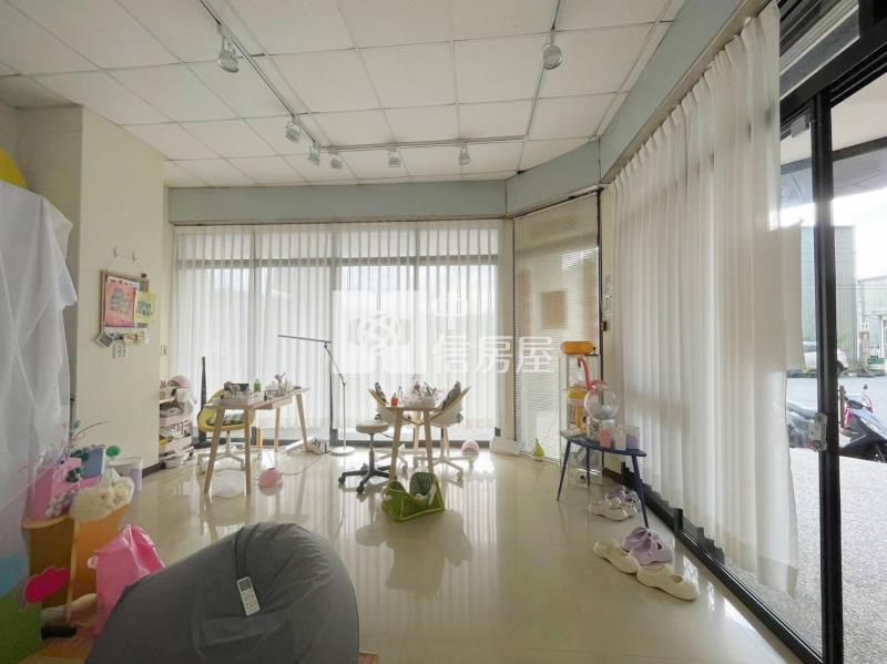 大里軟體園區震後三角窗低總價黃金店面房屋室內格局與周邊環境