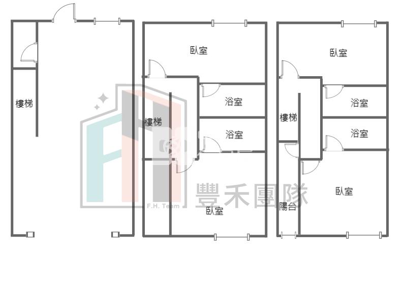 【豐禾】近A21捷運站全新四房美透房屋室內格局與周邊環境