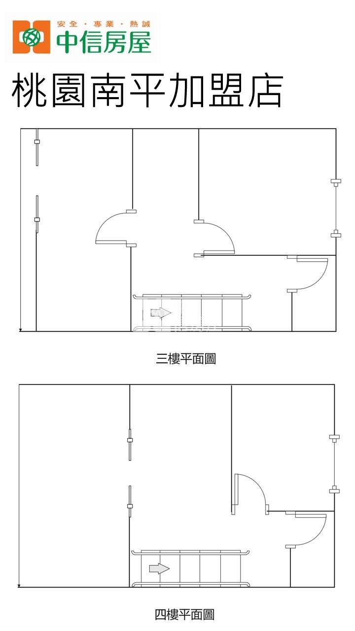 南平路靜巷大露台透天房屋室內格局與周邊環境