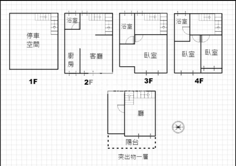 傑瑞圓聚3十期葳格全新雙車別墅房屋室內格局與周邊環境