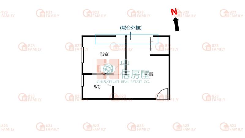 邊間採光佳大套房視野戶租不如買房屋室內格局與周邊環境