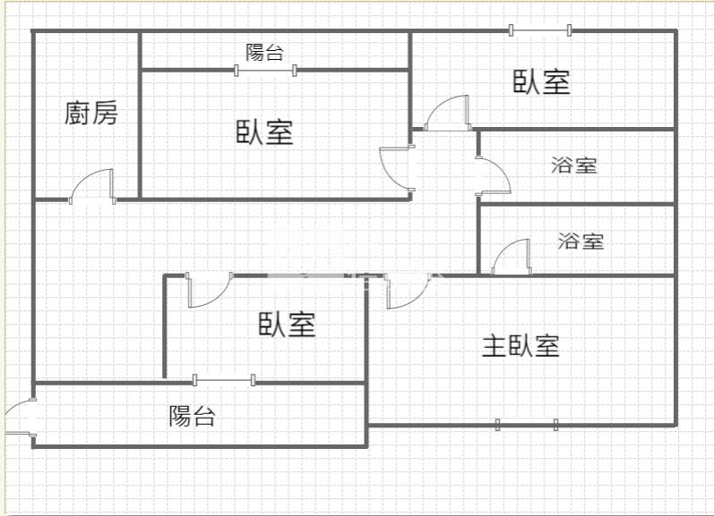 【新世紀】內壢國中收租公寓房屋室內格局與周邊環境