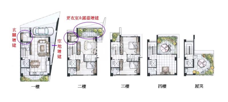 后里全新電梯透天房屋室內格局與周邊環境
