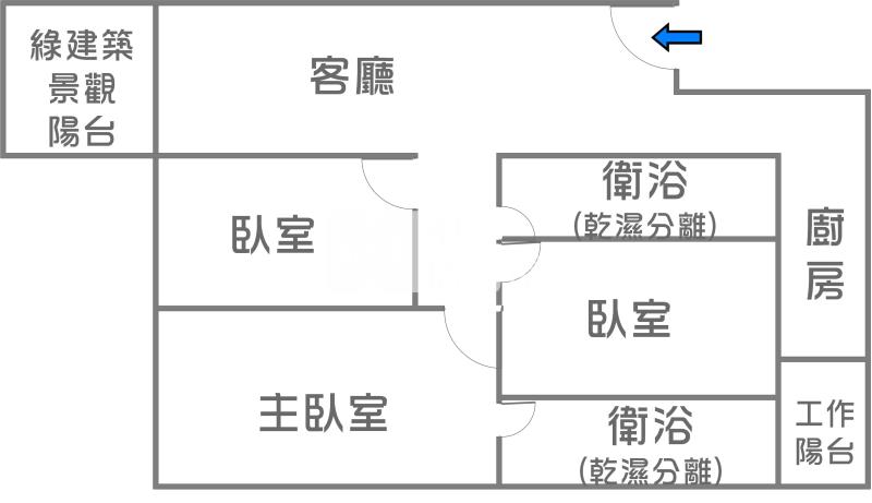 榮總商圈全新3房雙衛+B1平車房屋室內格局與周邊環境
