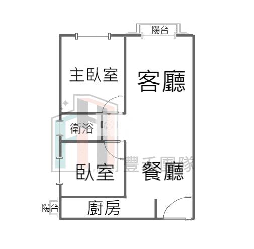 【豐禾】(專)天翔景觀二房+車位房屋室內格局與周邊環境