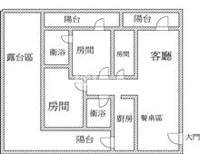 竹南天下3房美廈房屋室內格局與周邊環境