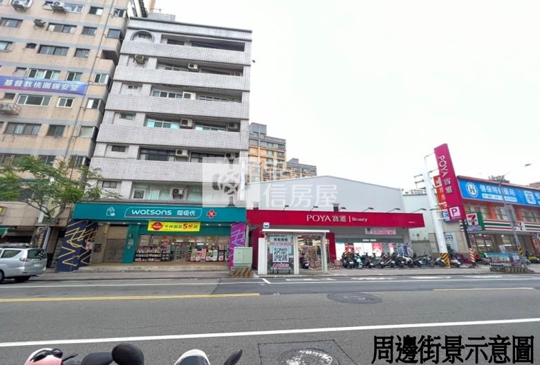 【奔馳】龍安透天店面房屋室內格局與周邊環境