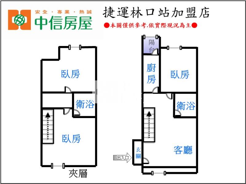 A8低總價挑高3房車房屋室內格局與周邊環境