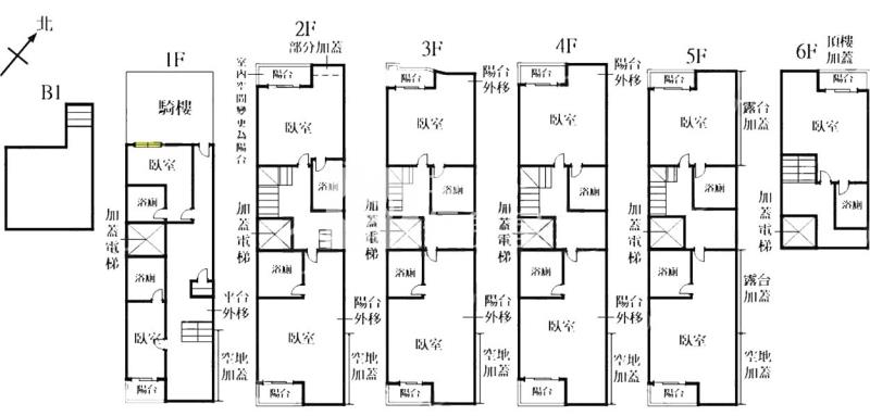 逢甲整棟電梯透套房屋室內格局與周邊環境