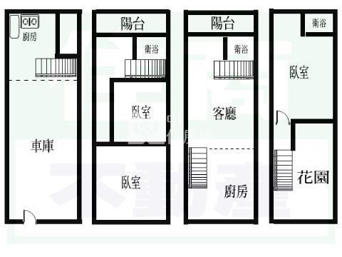 中壢火車站超大地坪透店房屋室內格局與周邊環境
