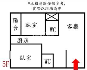 學甲快捷生活二房寓房屋室內格局與周邊環境