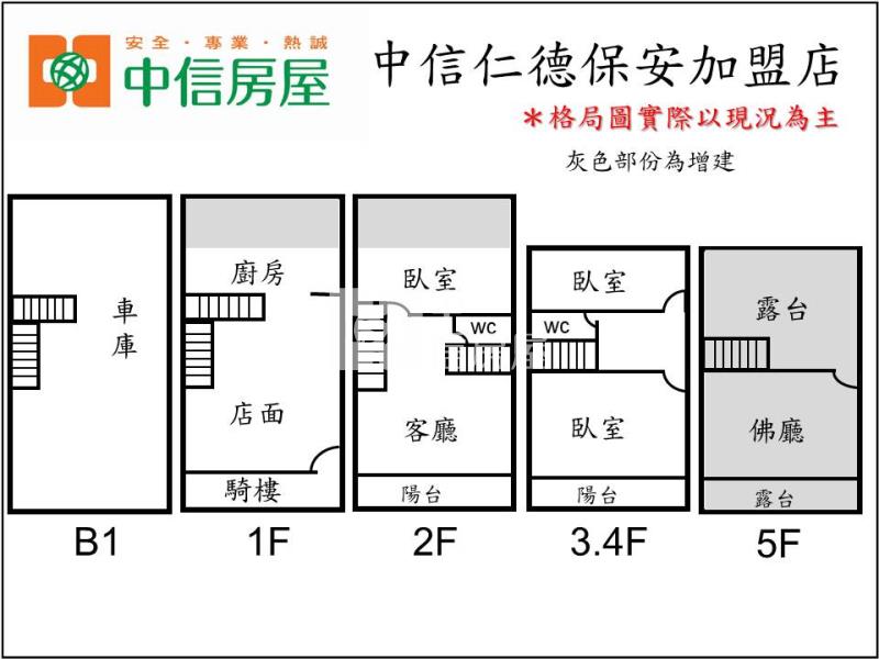 歸仁忠孝北路雙車庫店住房屋室內格局與周邊環境
