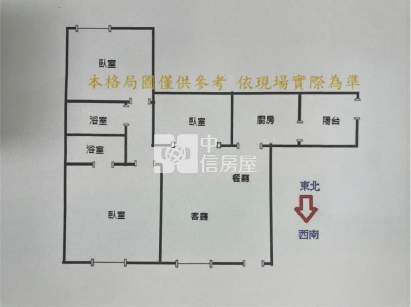 中路延壽街一樓3房車房屋室內格局與周邊環境