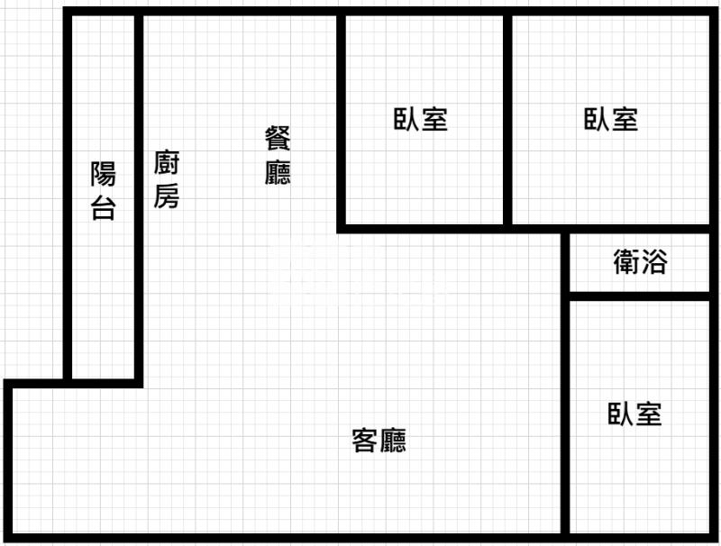 祥安國小健身三房房屋室內格局與周邊環境