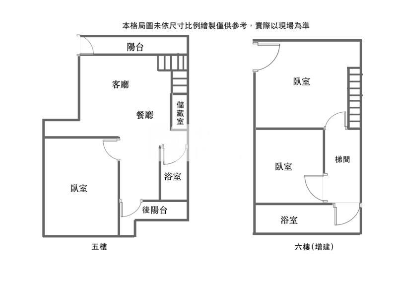 近平鎮高中精美5+6樓公寓房屋室內格局與周邊環境