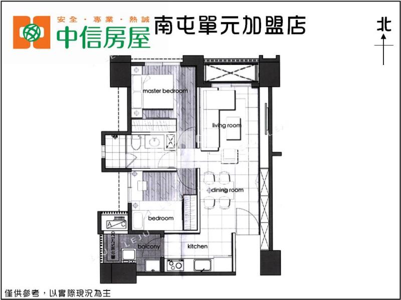 菁科城2房平車房屋室內格局與周邊環境