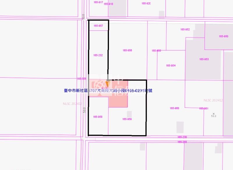 新社農地房屋室內格局與周邊環境