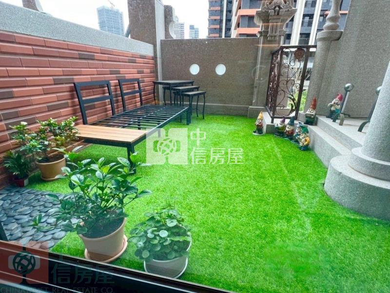 中路特區【君邑富域】藝術建築露台戶房屋室內格局與周邊環境