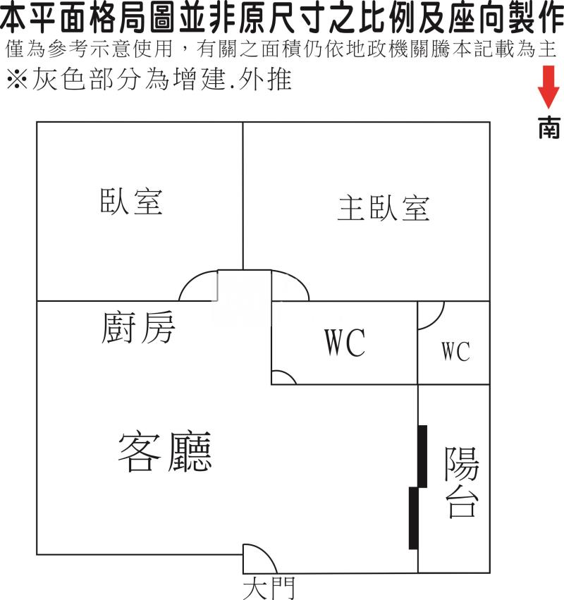 永康國小2房電寓房屋室內格局與周邊環境