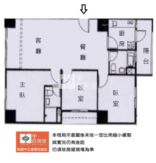 大塊文章3房車房屋室內格局與周邊環境