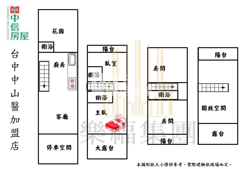 太平新光特區全新豪華河畔別墅房屋室內格局與周邊環境