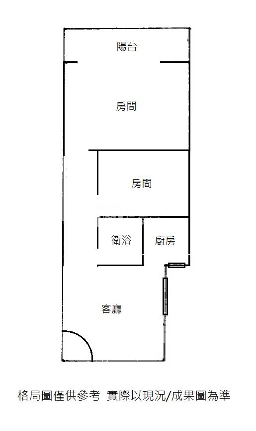 桃園藝文區永安北路２房，近同德國中房屋室內格局與周邊環境