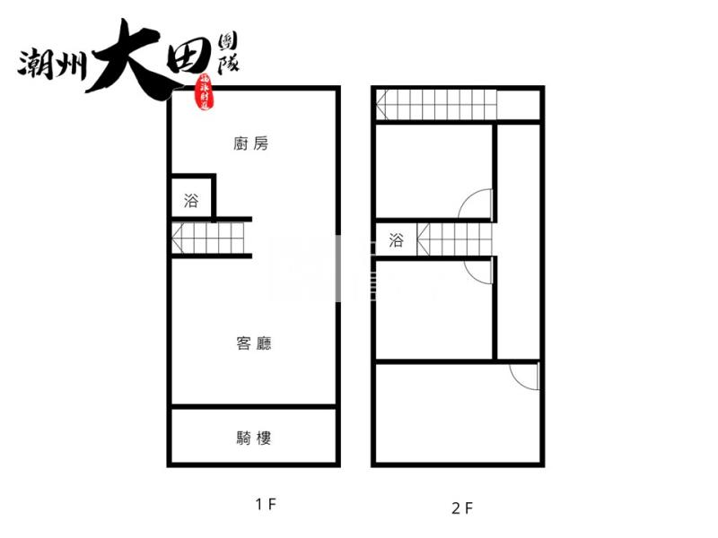 潮州鎮內透天房屋室內格局與周邊環境