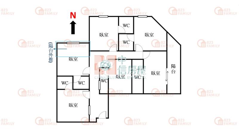 中興大學收租六套房屋室內格局與周邊環境