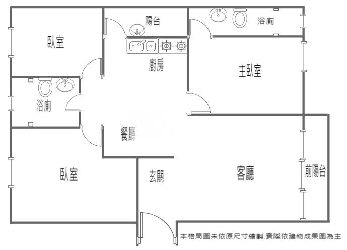 BZ16中路君邑學區公園3房車房屋室內格局與周邊環境