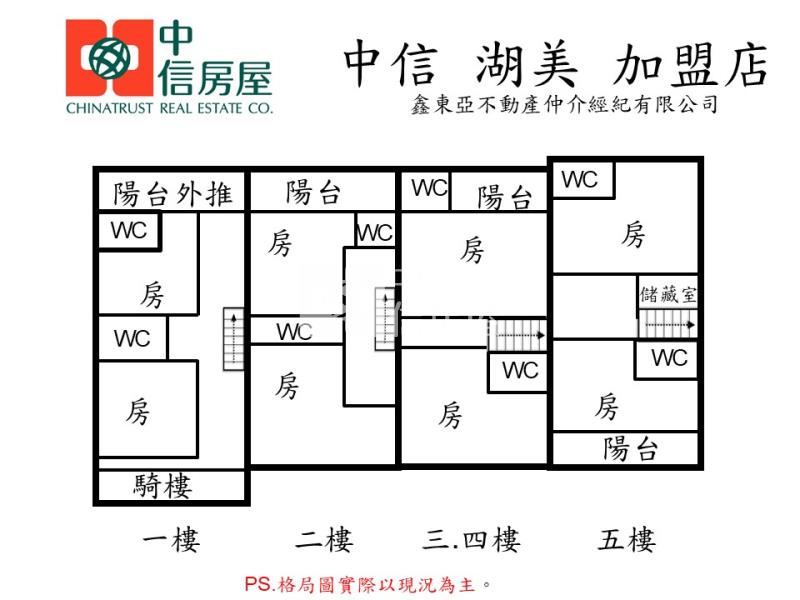 中華家樂福多功能透天房屋室內格局與周邊環境