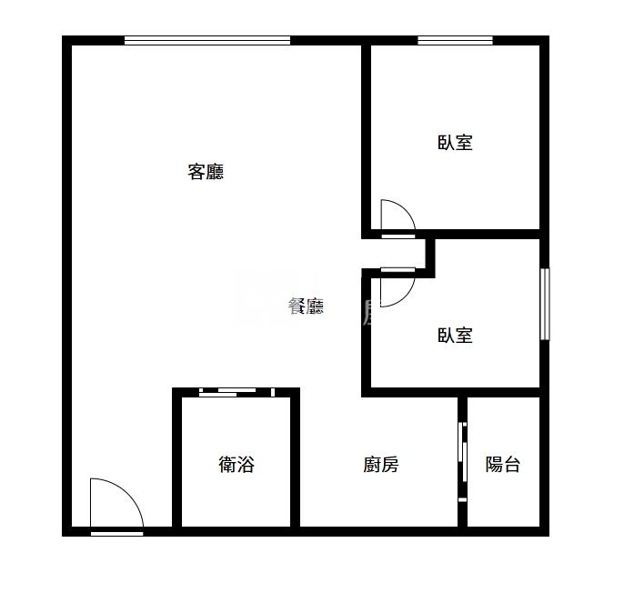 【安家】中壢SOGO商圈海華巴黎廣場稀有2房車房屋室內格局與周邊環境
