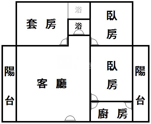 近頭橋大九九華廈房屋室內格局與周邊環境
