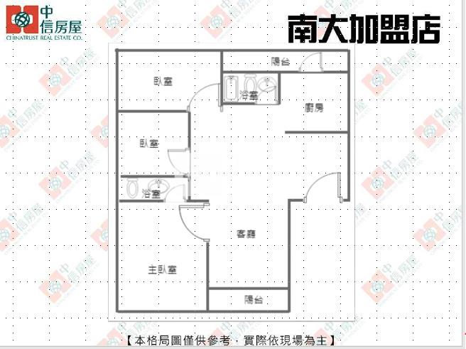 劍橋花園廣場三房房屋室內格局與周邊環境