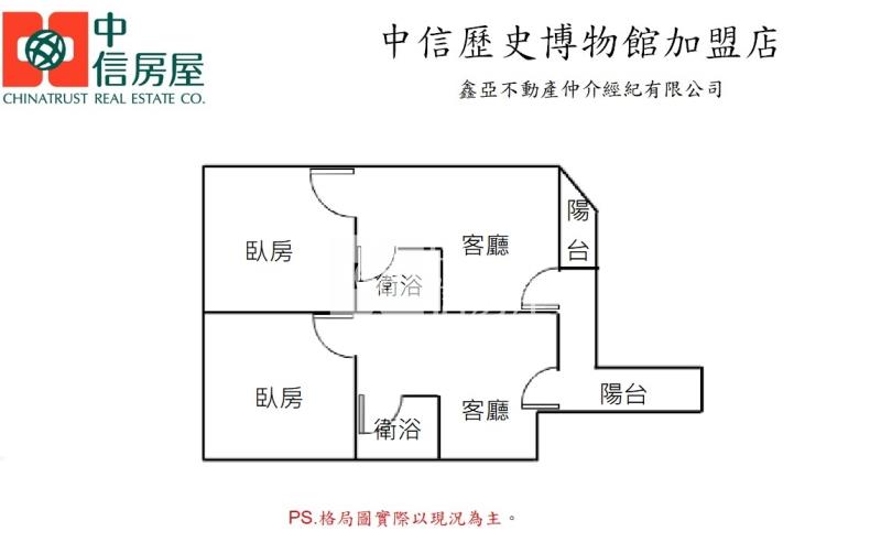 右昌國小出租雙套房房屋室內格局與周邊環境