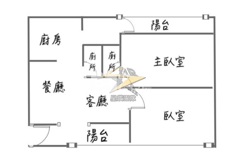 【星鑽】忠福國小旁低總價2房公寓房屋室內格局與周邊環境