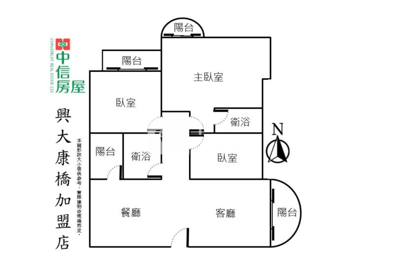南屯捷運好市多三房美屋房屋室內格局與周邊環境