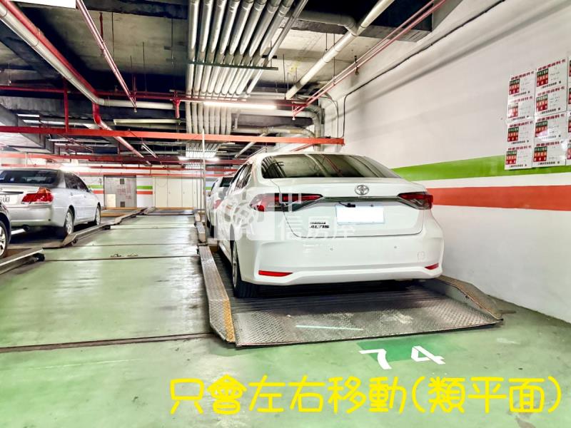 一德洋樓旁兩房類平面車位房屋室內格局與周邊環境