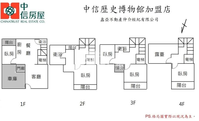 鹽水大面寬裝潢電梯車墅房屋室內格局與周邊環境