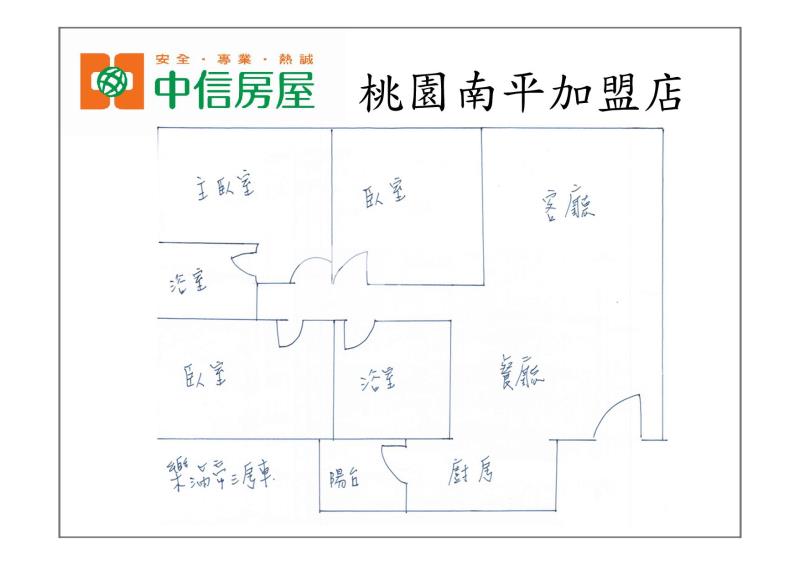 樂滿帝三房車房屋室內格局與周邊環境