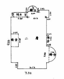 五期採邑三期三房房屋室內格局與周邊環境